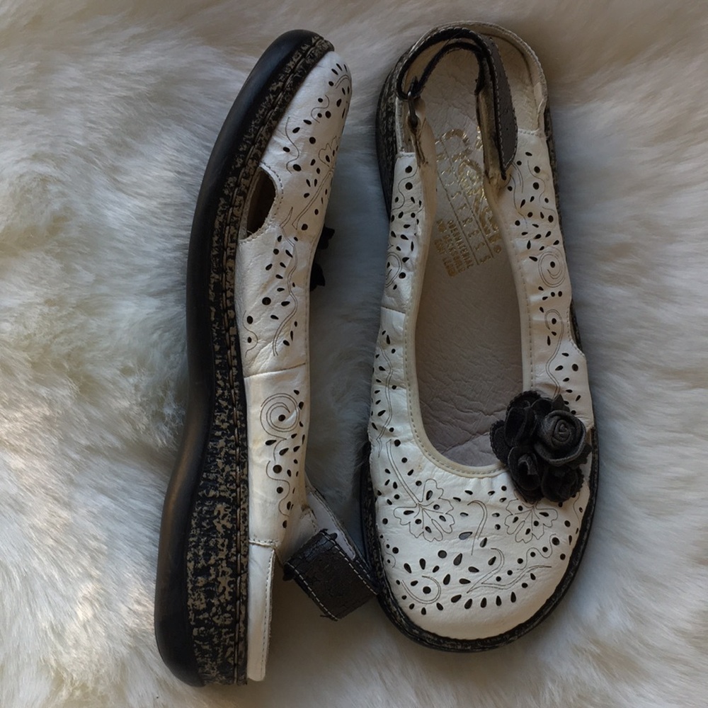 Rieker Women Open Back Shoes Size 37 - Picture 3 of 5
